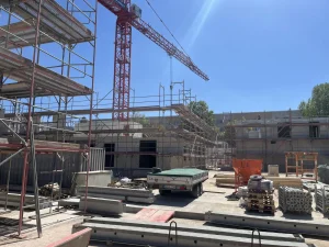 Auenkamp Baustelle Rohbau Bild 2