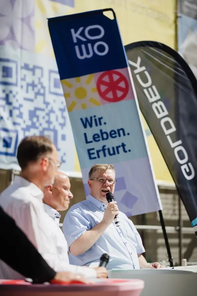 Bild vom Richtfest Auenkamp