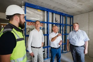 Bild vom Richtfest Auenkamp